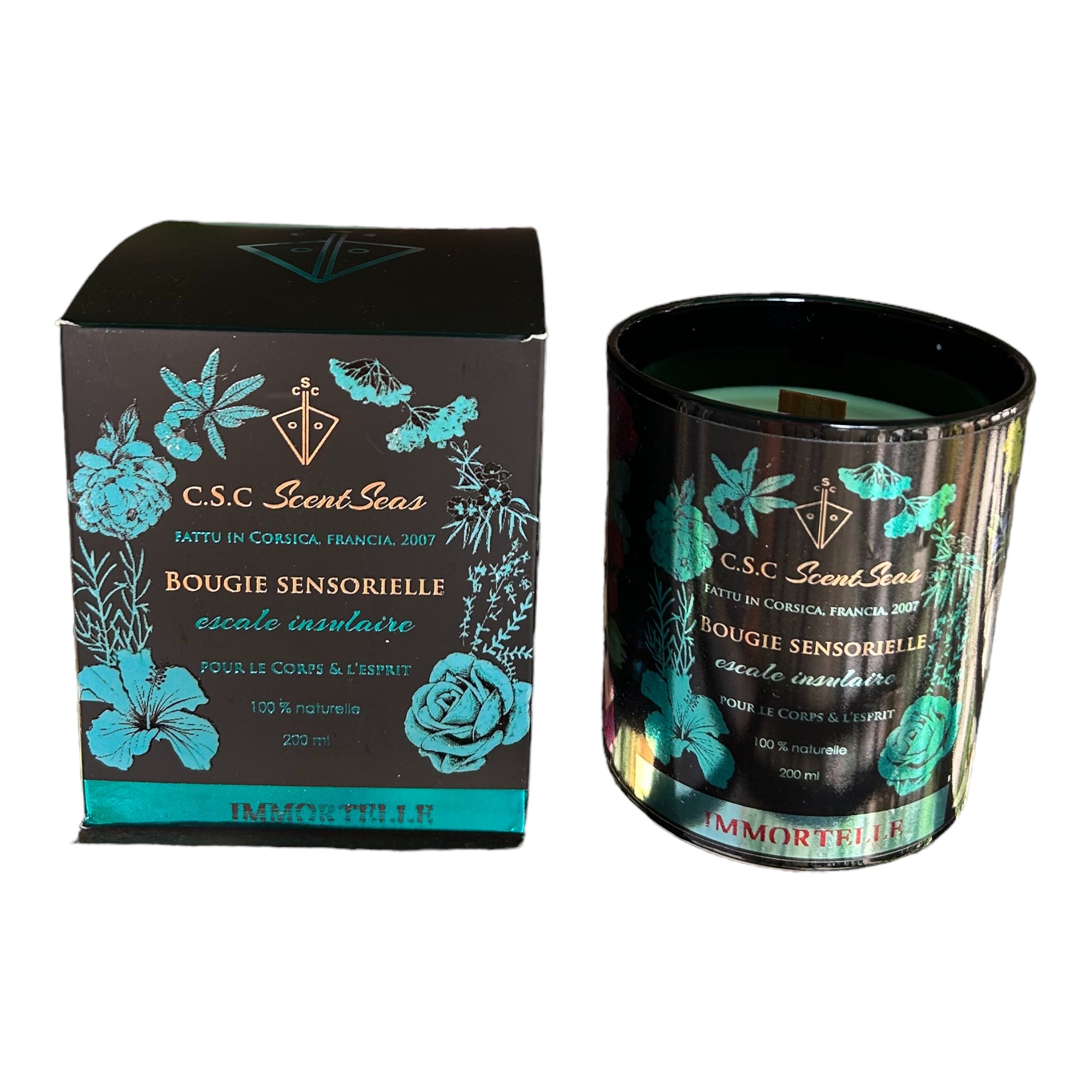 Bougie sensorielle Immortelle de Corse