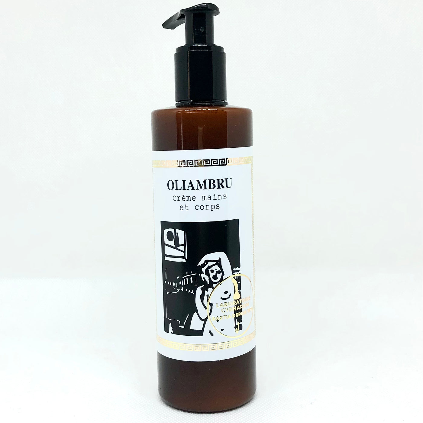 Lait crème mains et corps Oliambru Baume de Beauté Corse 300ml