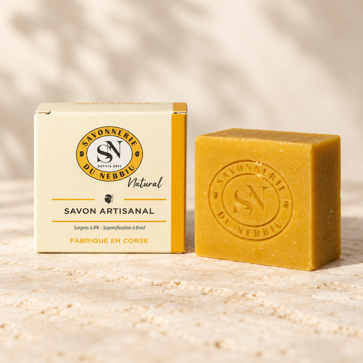 Savon Natural à l'Immortelle de Corse