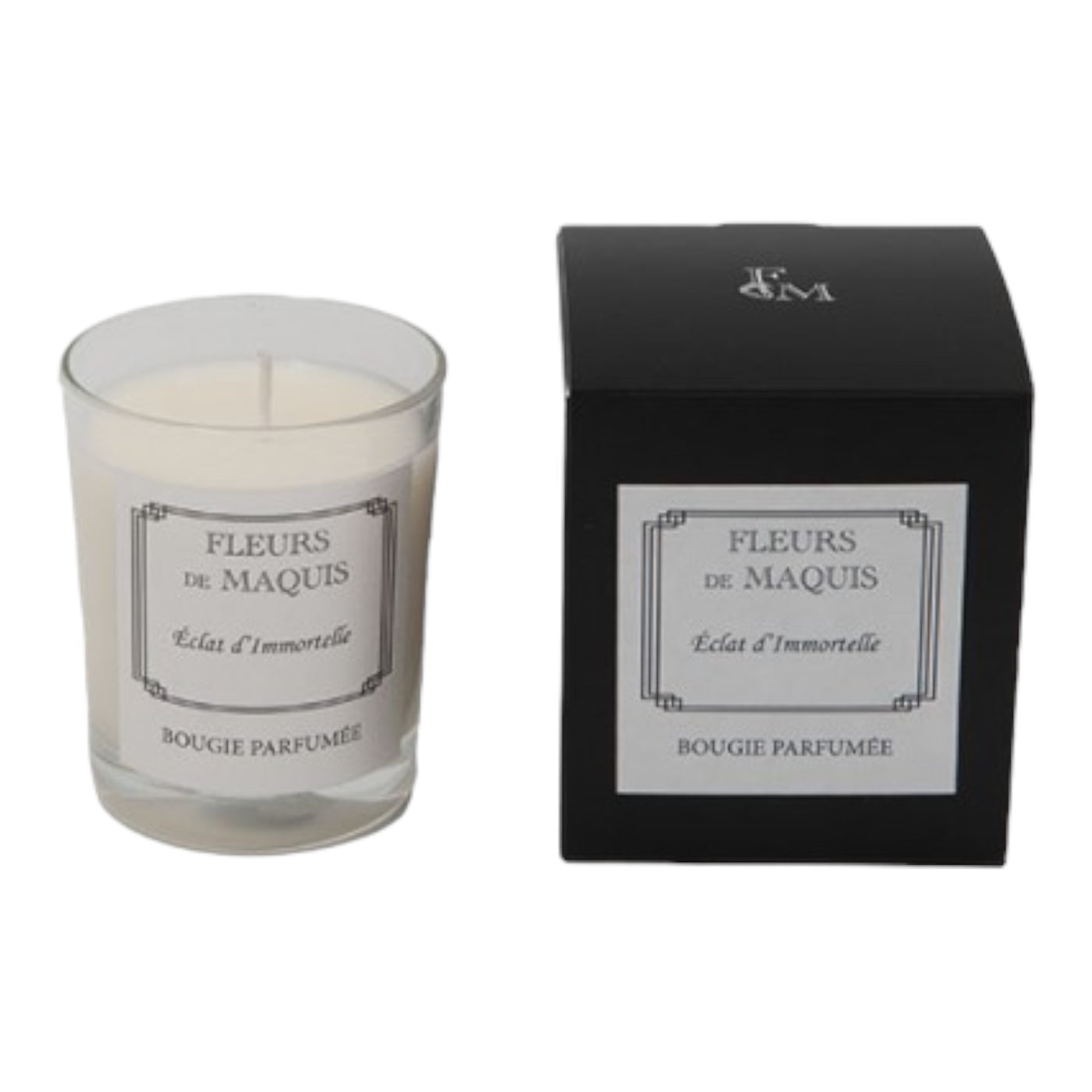 Bougie parfumée éclat d'Immortelle de Corse 150g