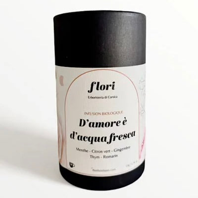 Infusion Bio Menthe, Citron, Gingembre, Thym, Romarin Flori 70g