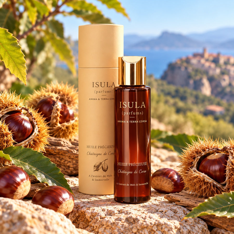Huile précieuse Fleur de chataigne Isula Parfums 100ml