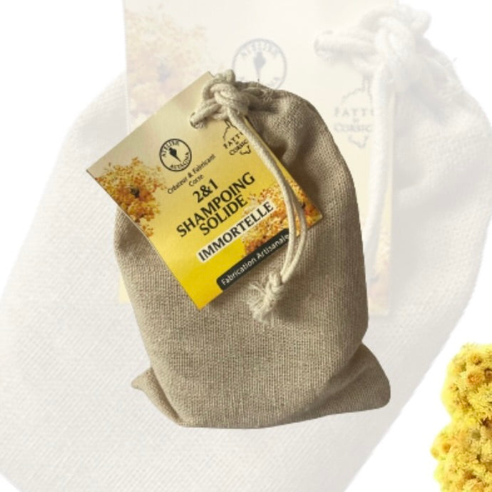 Shampooing solide à l'Immortelle de Corse  100g