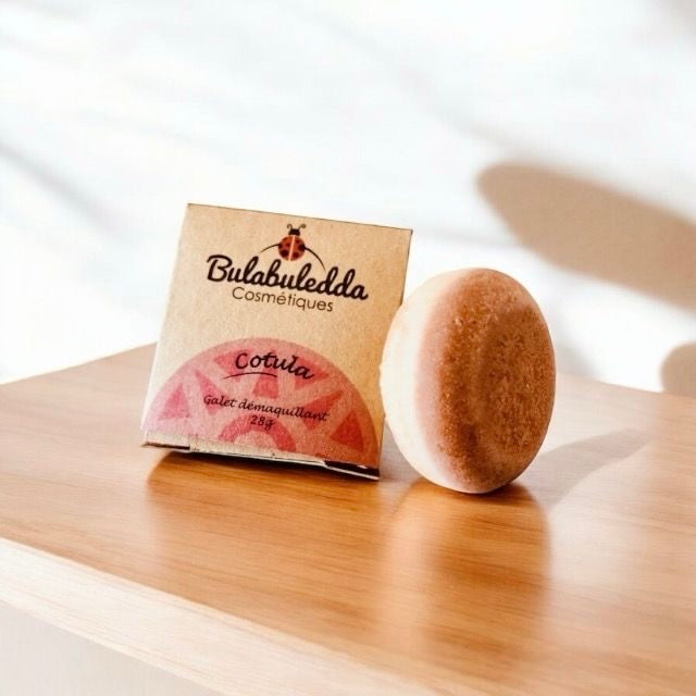 Démaquillant  Nettoyant galet biphase Bulabuledda 28g