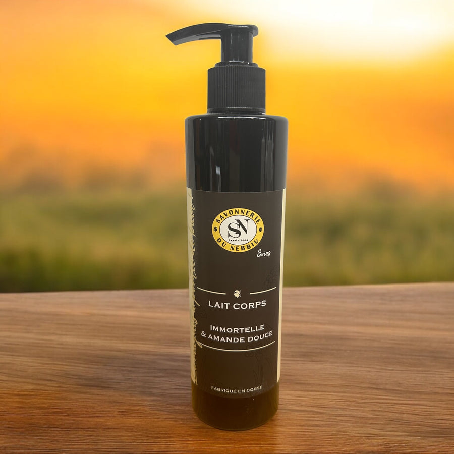 Lait Corps Immortelle et Amande - Nebbiú