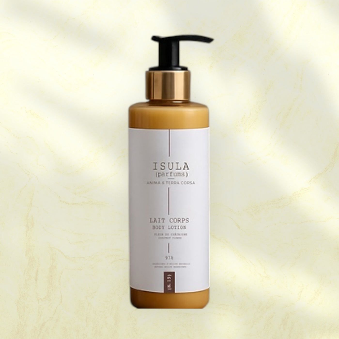 Lait crème corps et mains Fleur de Châtaigne Isula parfums