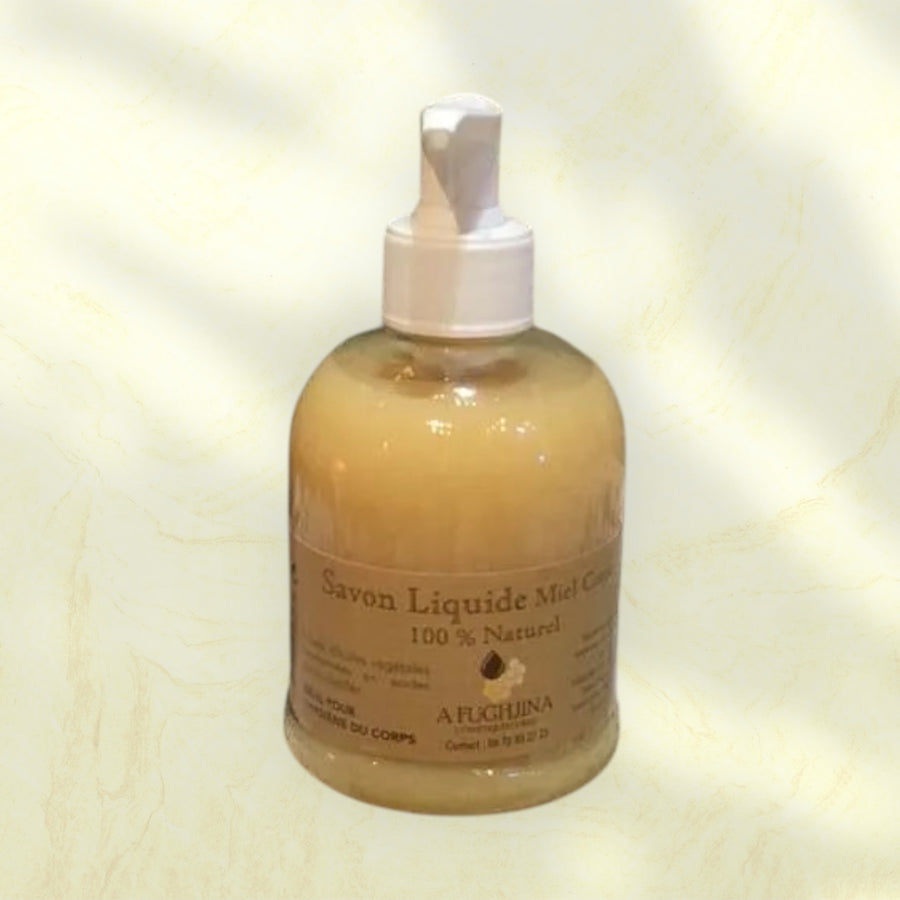 Savon liquide au miel de Corse Afughjina - 300ml