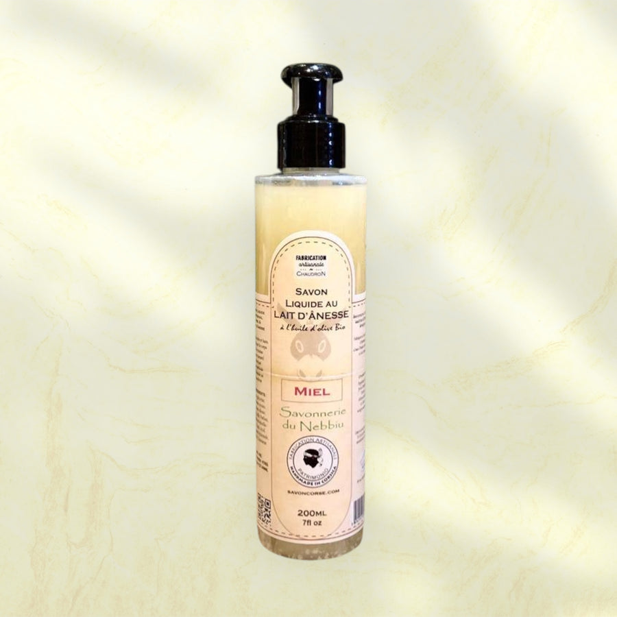 Savon lait d'ânesse et miel de Corse, Nebbiu 200ml