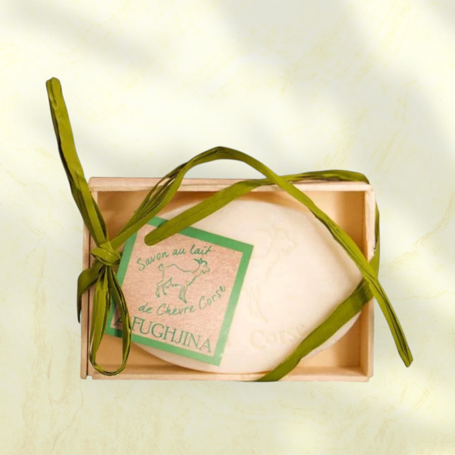 Savon au lait de chèvre Corse - A FUGHJINA 100g