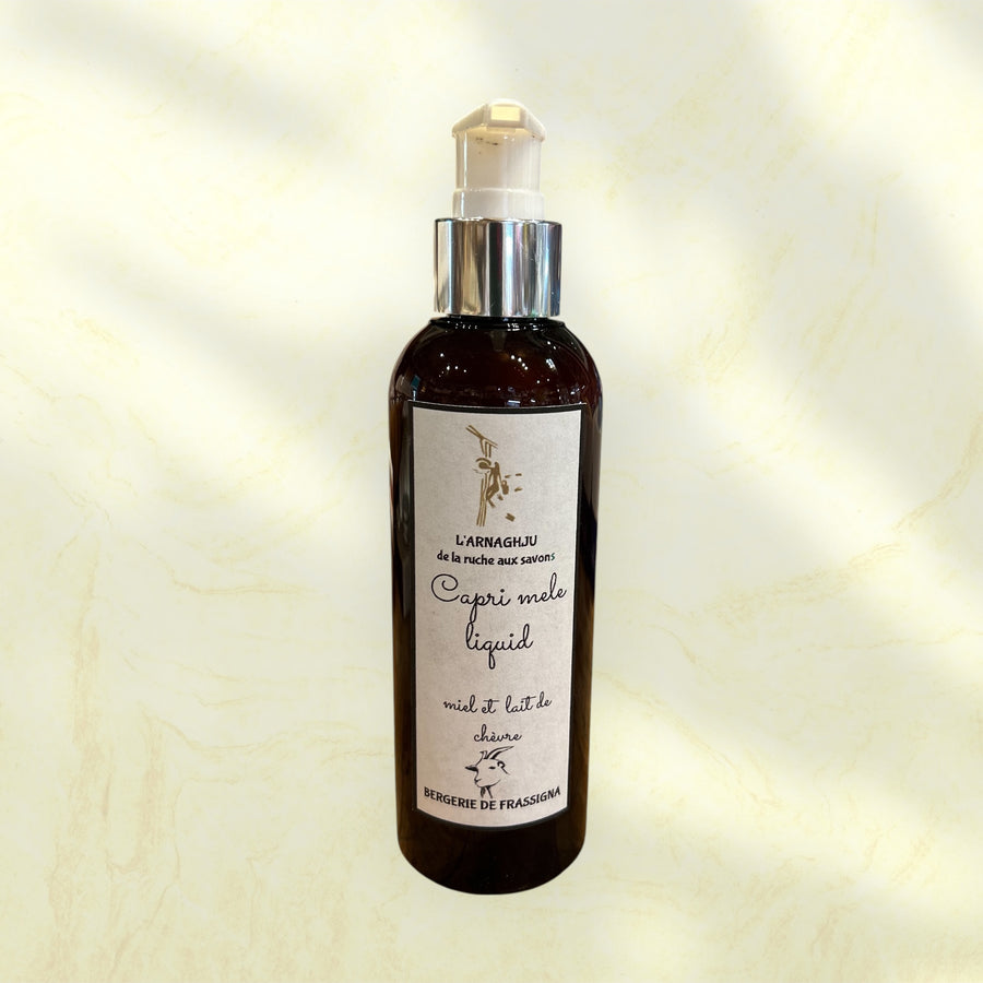 Savon liquide Capri & Mele au lait de chèvre de L'Arnaghju di u Picciu