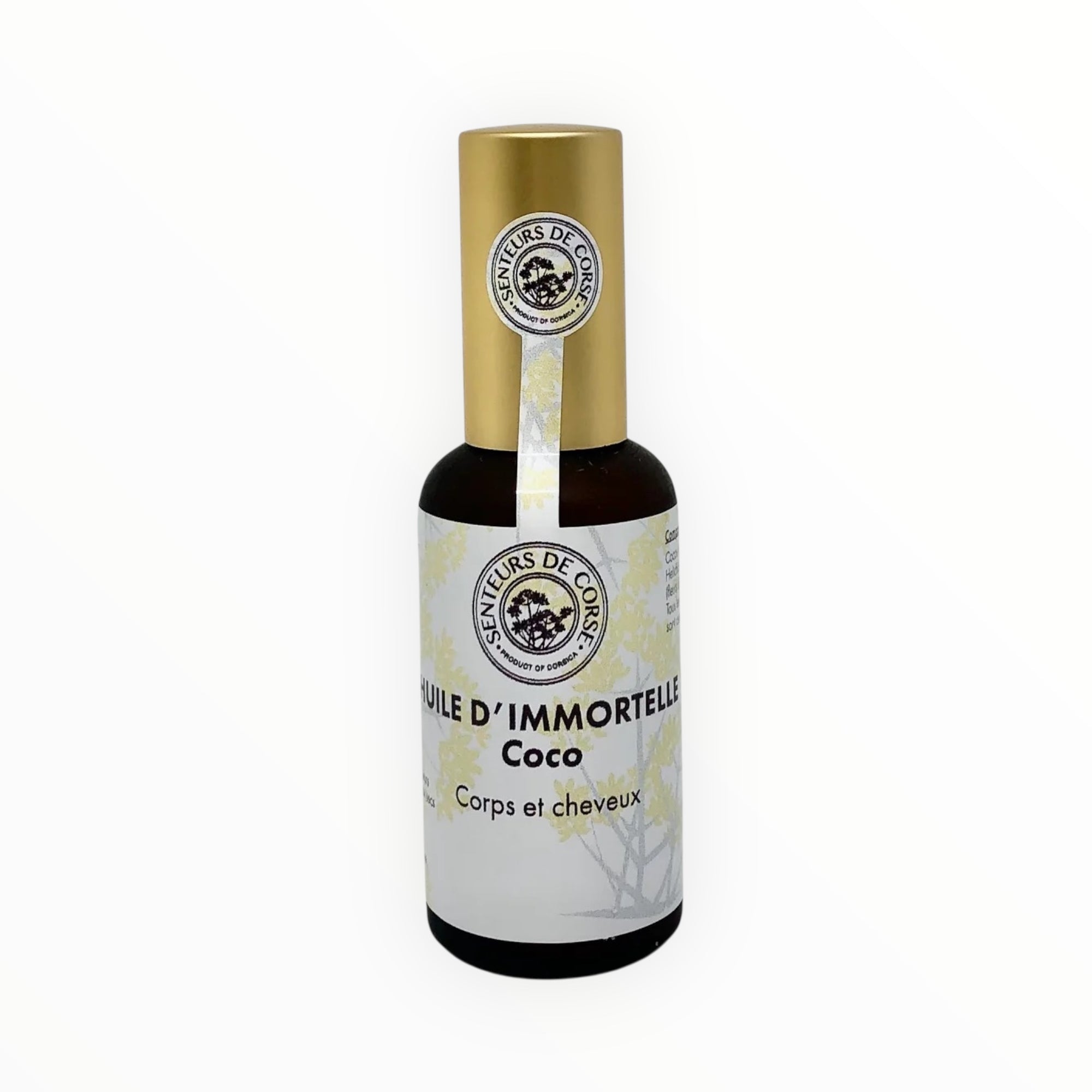 Huile d'Immortelle Corse et Huile de Coco Bio 50ml