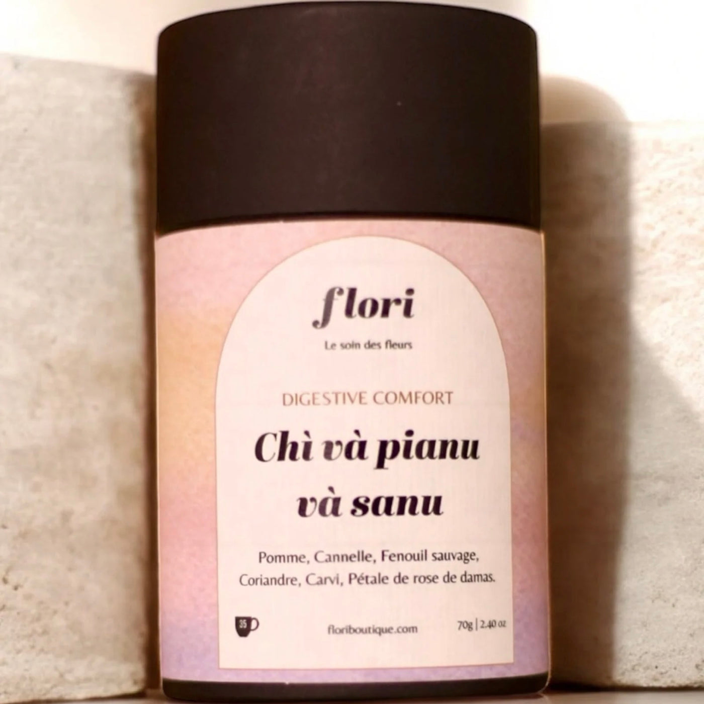 Infusion Bio Fenouil, Carvi, Cannelle, Pomme, Rose, Coriandre FLORI 70g