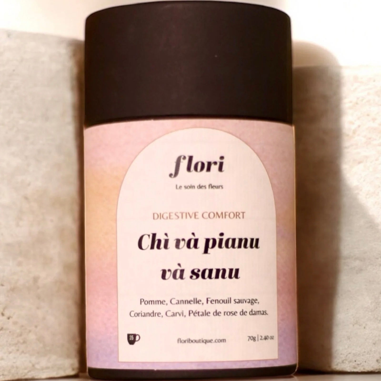 Infusion Bio Fenouil, Carvi, Cannelle, Pomme, Rose, Coriandre FLORI 70g