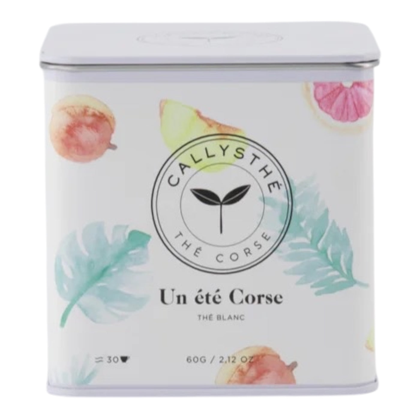Un été en Corse thé vert, thé blanc, hibiscus, pêche, abricot - Callysthé