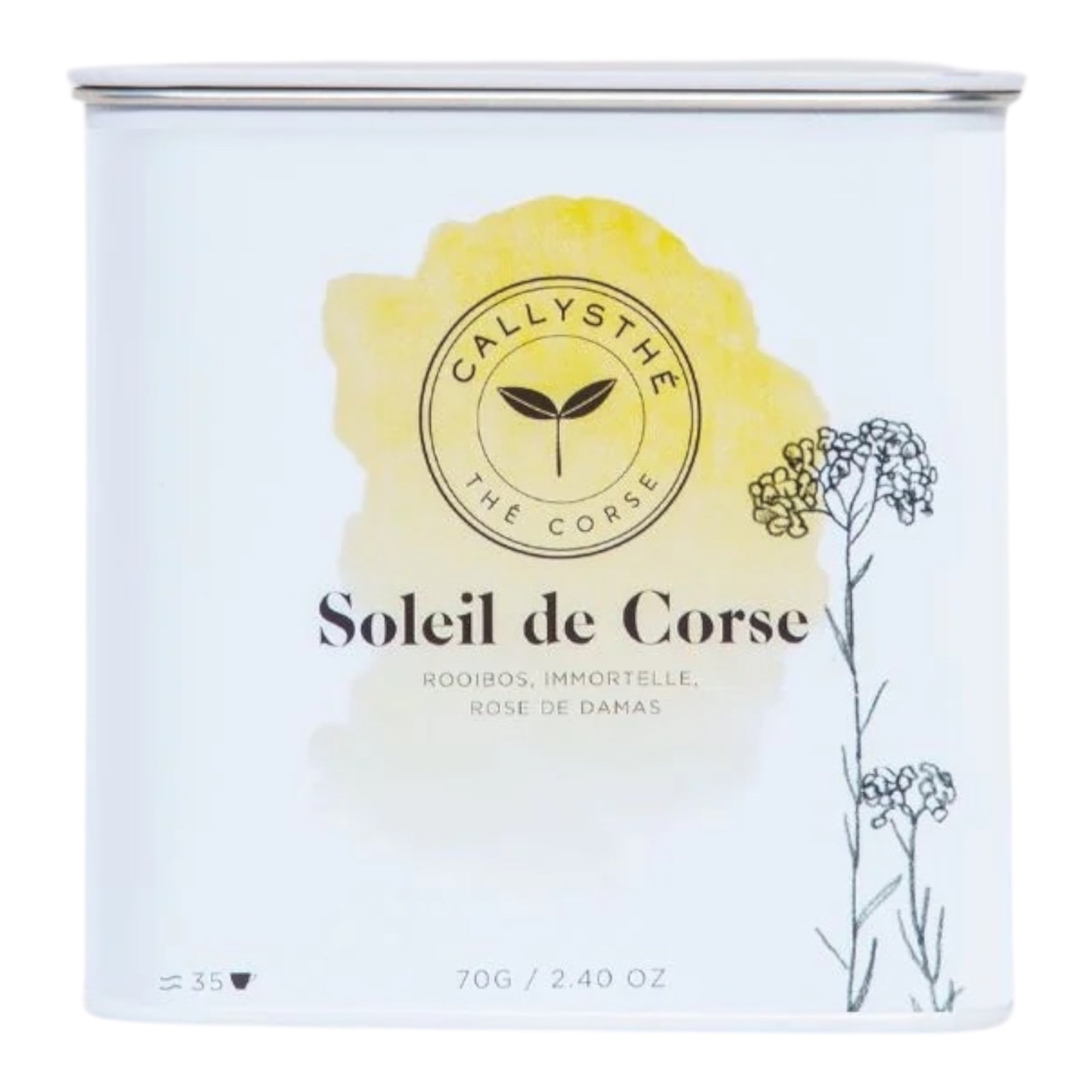 Infusion Soleil de Corse - Rooïbos & Immortelle Callysthé 70g