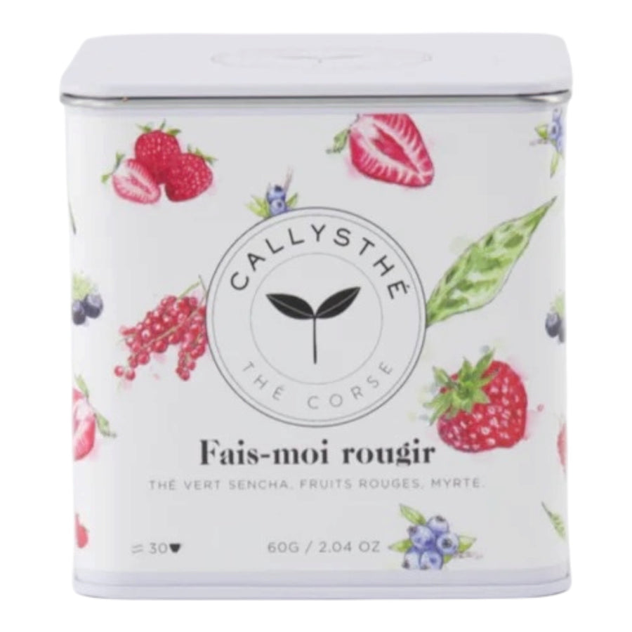 Fais-Moi Rougir – Thé Vert Sencha Fruits Rouges & Myrte Callysthé