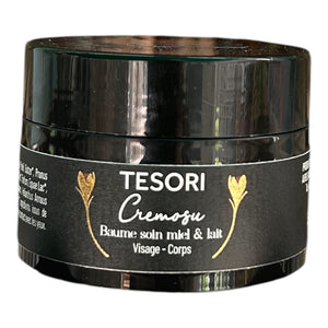 Baume soin miel & Lait de jument  visage et corps Cremosu TESORI 30ml