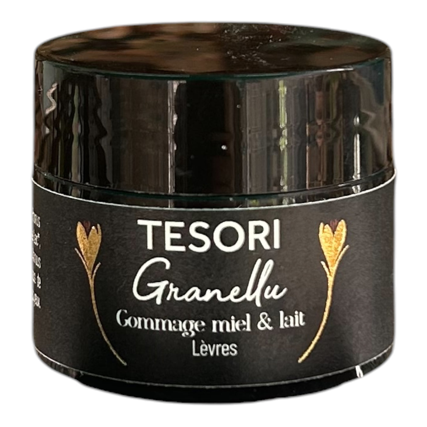 Gommage Lèvres Naturel Granellu Miel & Lait de Jument | Fabriqué en Corse