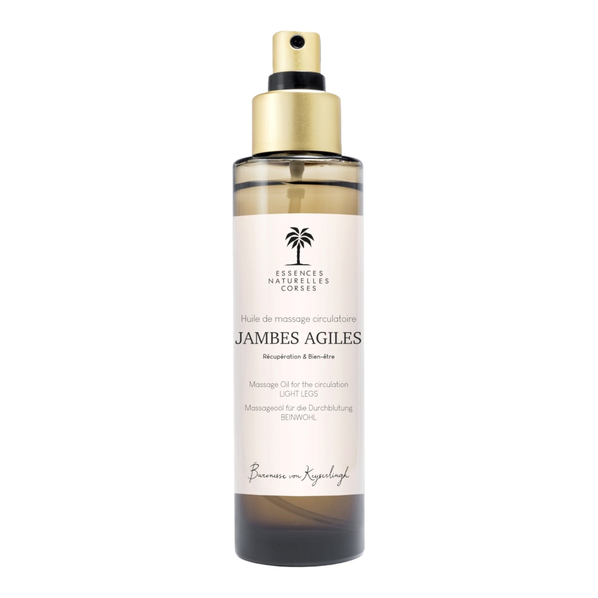 Huile de massage Jambes Agiles Essences naturelles corses 100ml