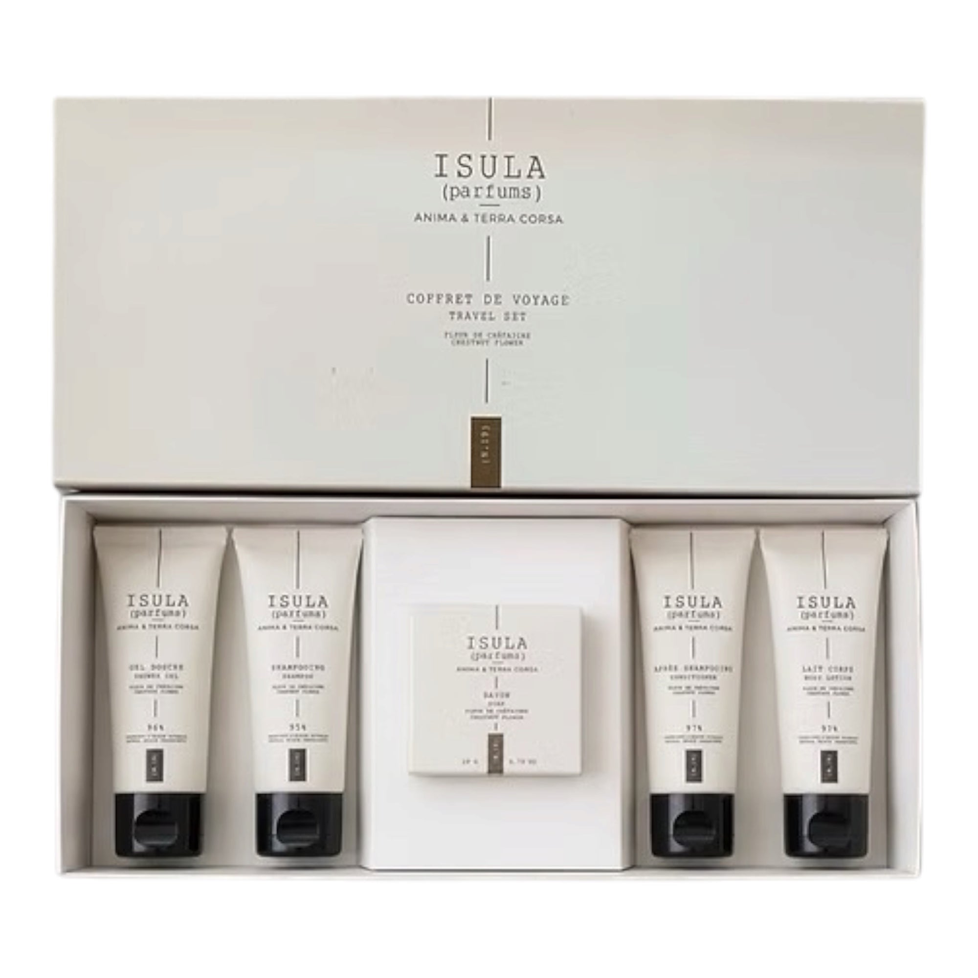 Kit voyage Fleur de Chataigne Isula Parfums