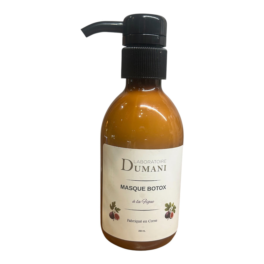 Masque capillaire kératine et Botox réparateur Laboratoire Dumani 250g
