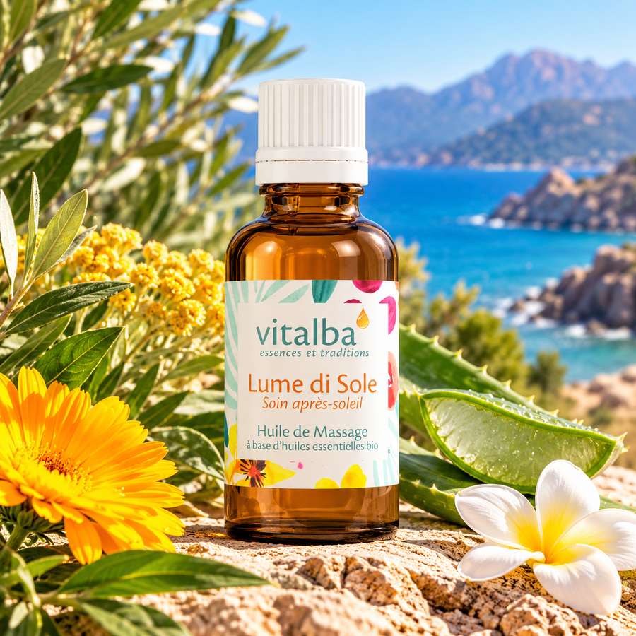 Huile de Massage Après soleil - Vitalba