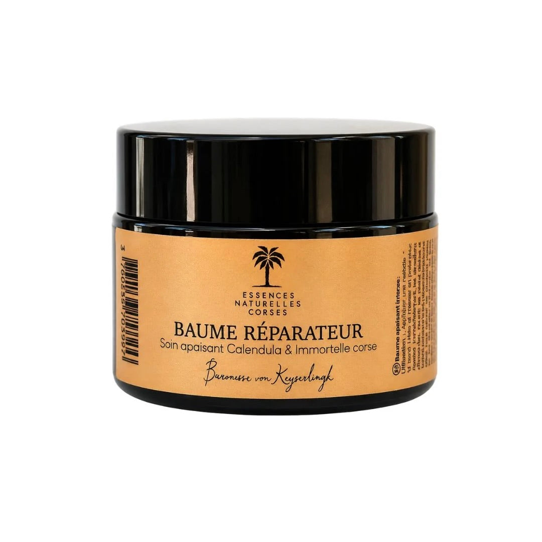 Baume Réparateur Naturel au Calendula, Immortelle de Corse & Lavande – 30 g