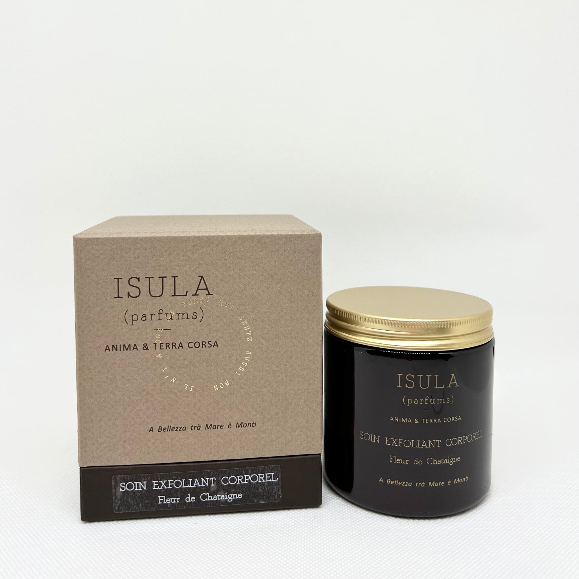 Gommage corps fleur de Châtaigne Corse Isula