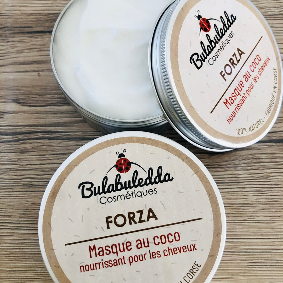 Masque cheveux au coco nourrissant Forza de Bulabuledda