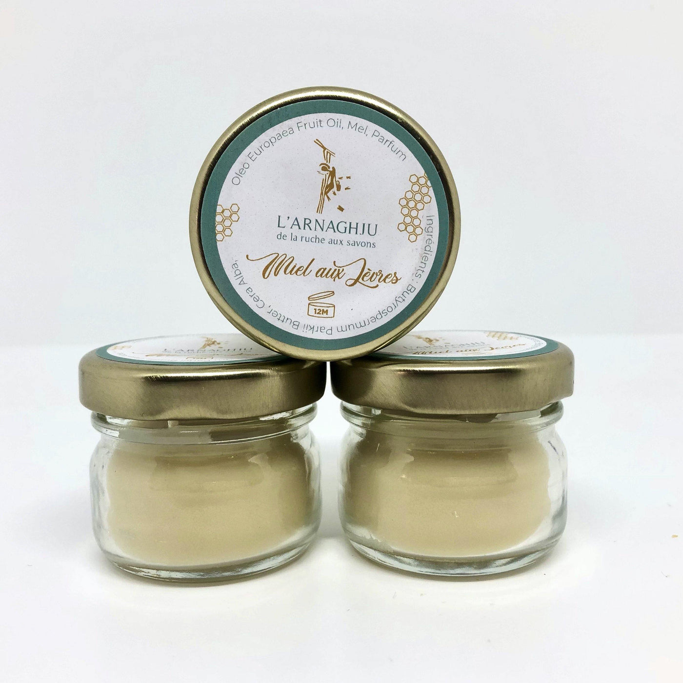 Baume à lèvres au miel de Corse - 10ml