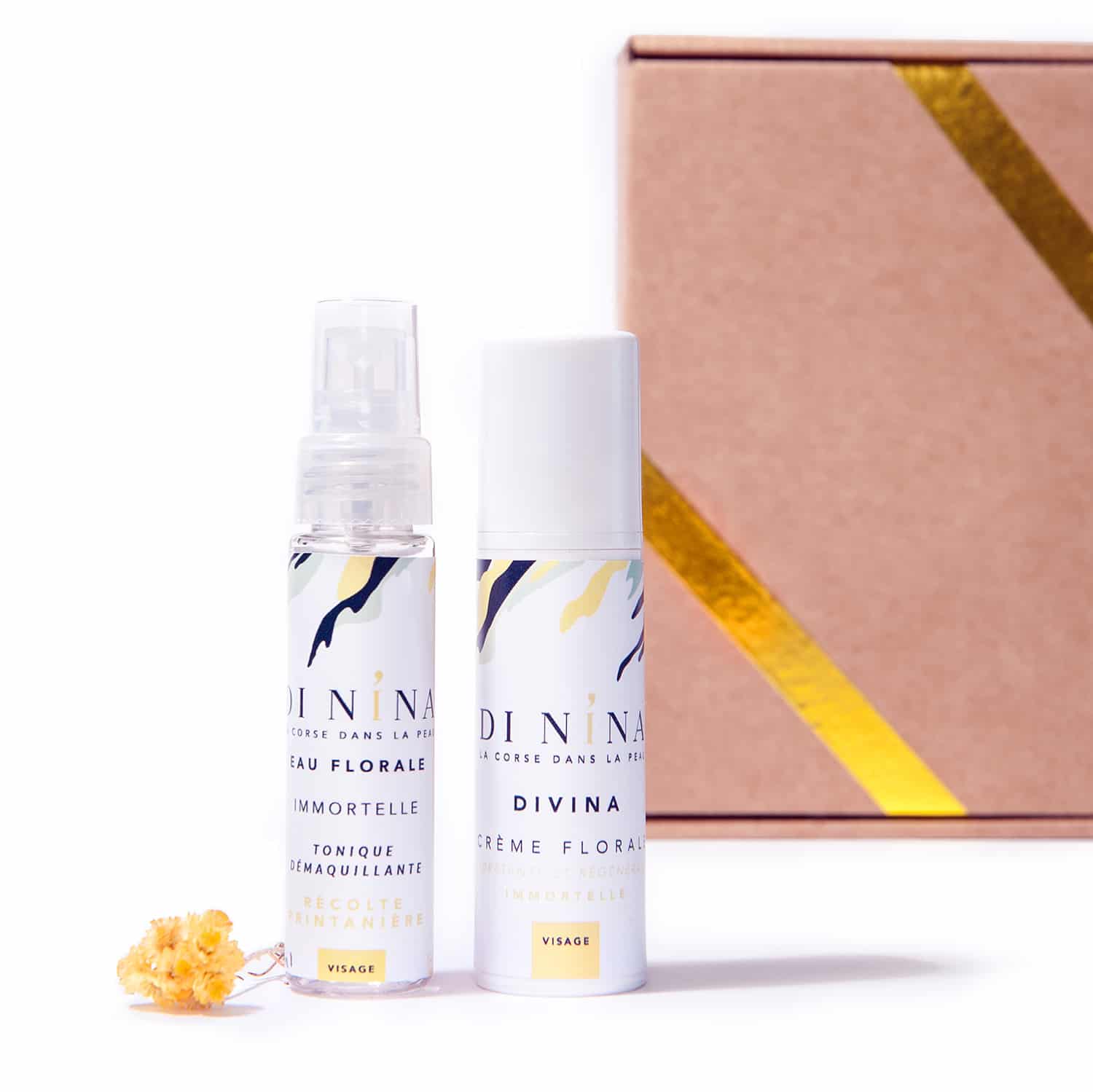 Coffret fleurs d'immortelle - DI NINA