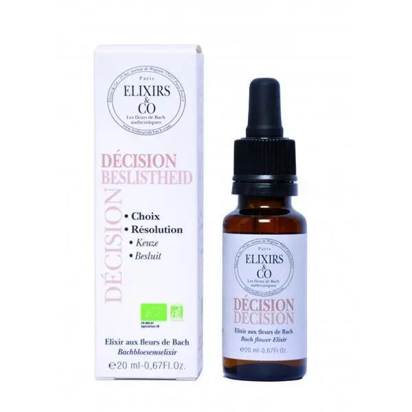 Fleurs de Bach Elixir composé Bio DÉCISION