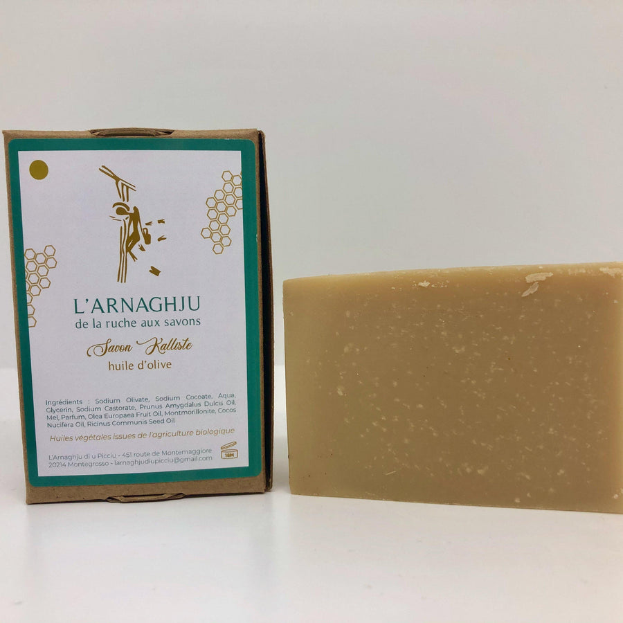 Savon surgras Olive de Corse, Kallysthé