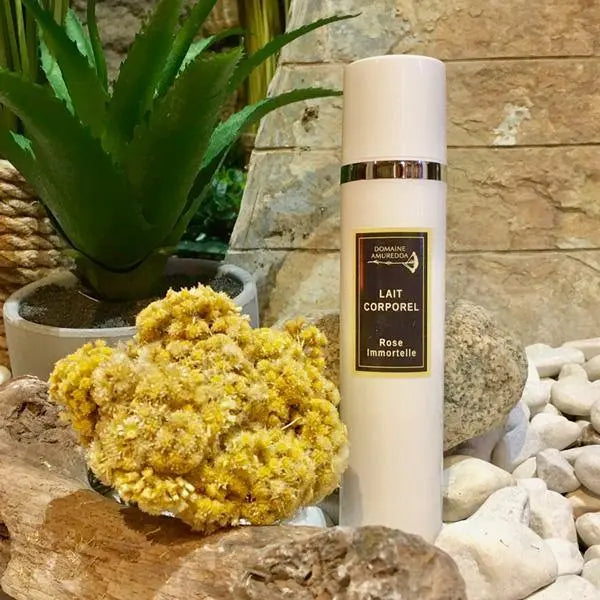Lait Corporel à l'Immortelle et à la Rose - AMURREDA