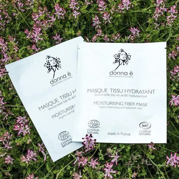 Masque visage tissu hydratant Bio