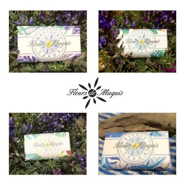 Savons Naturels Fleurs de Maquis Corse 125g