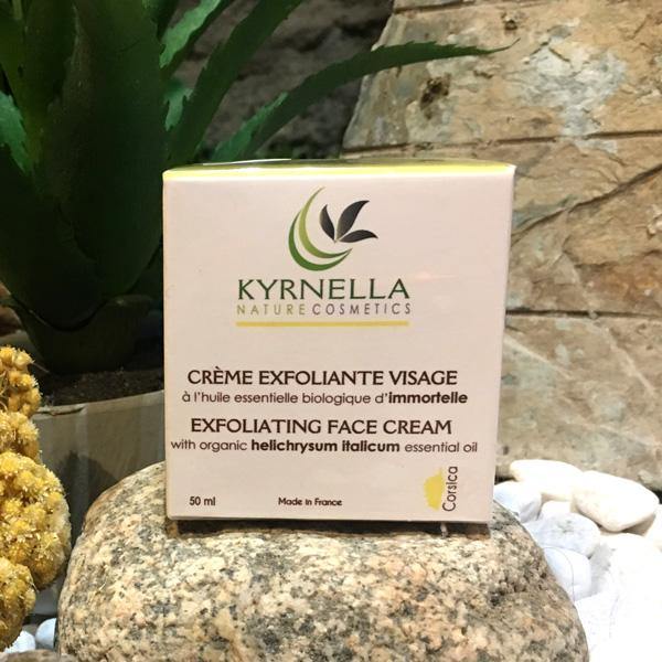 Crème Visage Exfoliant à l'Immortelle - KYRNELLA