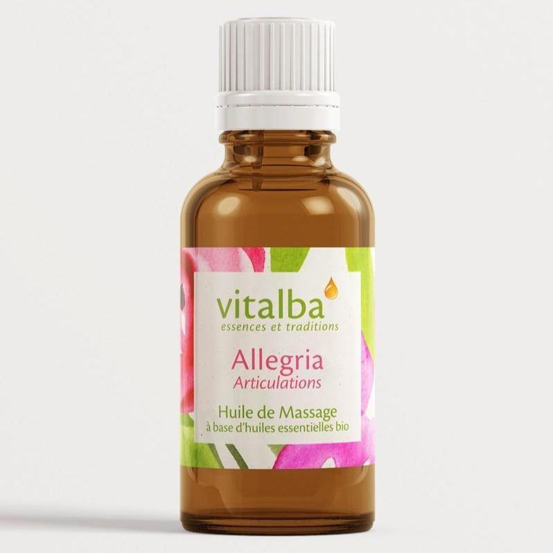 Huile de Massage Articulations, Allegria by Vitalba