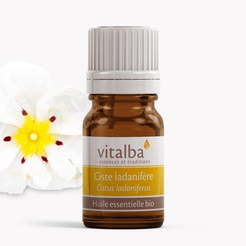 Ciste Ladanifère huile essentielle Bio- Vitalba Corse