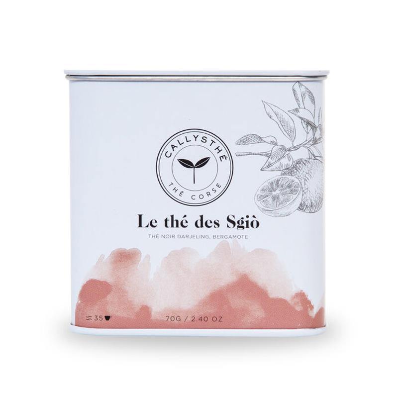 Le Thé des Sgiò - Earl grey au citron de Corse de Callysthé