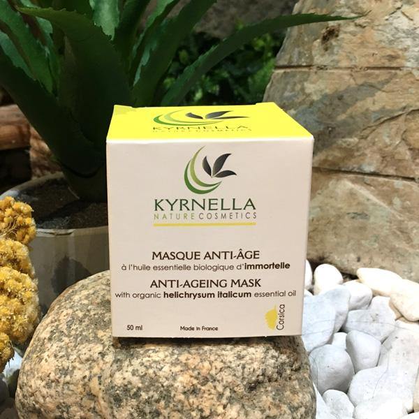 Masque Visage Anti-Age à l'Immortelle de Corse - KYRNELLA
