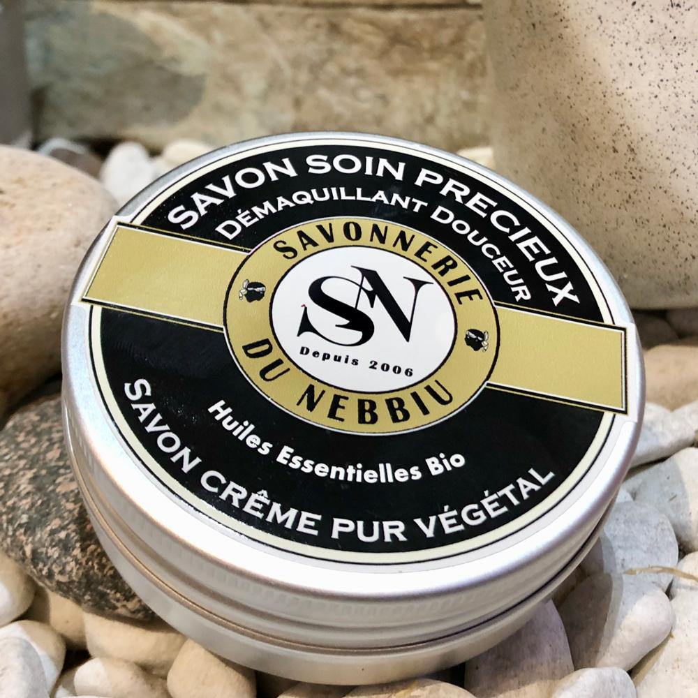 Savon soin précieux, Démaquillant douceur 80g