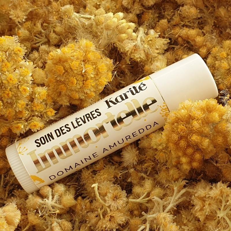 Soin des lèvres à l'Immortelle de Corse - AMURREDA