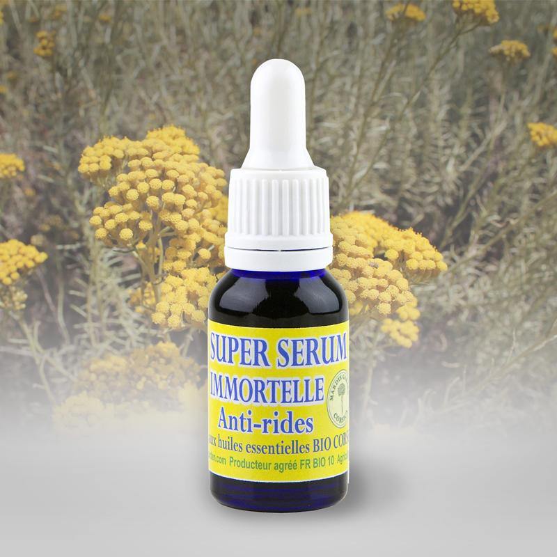 Super Sérum Visage Nuit à l'Immortelle de Corse - MARDYS GARDEN 15ml
